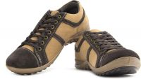 Woodland Sneakers(Beige, Brown)