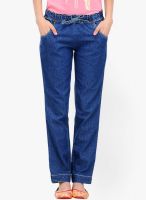 Yepme Light Blue Solid Jeans