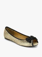 Zalora Golden Peep Toes