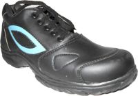 Aaron Boss Cricket Shoes(Black, Blue)