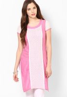 Aurelia Pink Solid Kurtis