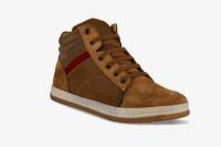 Bacca Bucci Men genuine leather tan Sneakers(Tan)