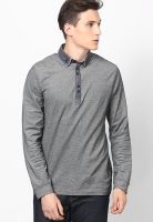 Burton Grey Polo T-Shirt