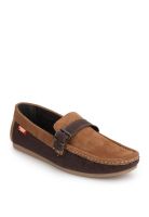 Carlton London Brown Moccasins