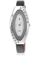 Dvine Sd5018Bk Black/Silver Analog Watch
