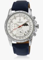 Fashion Track 2438 (White) Blue/White Analog Watch