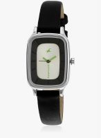 Fastrack 6121Sl01 Black/Silver Analog Watch