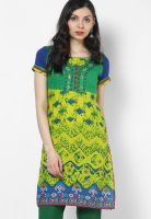 G Cotton Yellow Kurta