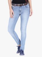 High Star Light Blue Low Rise Slim Jeans