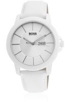 Hugo Boss 1512905 White/Silver Analog Watch