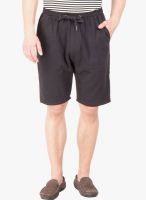 Hypernation Solid Brown Shorts