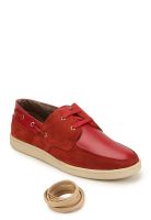 Incult Red Boat Shoes