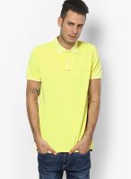 Indian Terrain Yellow Polo T-Shirt