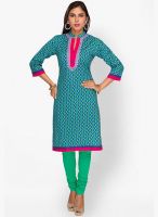 Jashn Blue Printed Kurtis