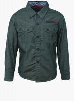 Joshua Tree Green Casual Shirt