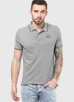 Kappa Grey Melange Polo T-Shirt