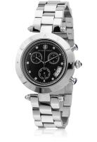 Klaus Kobec Kk-10012-04 Silver/Black Chronograph Watch