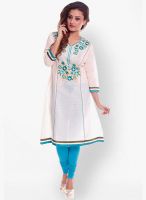 Kurti'S Blue Printed Kurtis