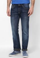 Lee Blue Low Rise Slim Fit Jeans