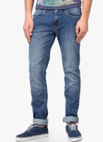 Lee Light Blue Low Rise Skinny Fit Jeans