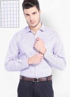 Mark Taylor White Check Slim Fit Formal Shirt