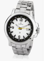 Maxima 24822CMGI Silver/White Analog Watch