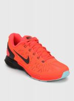 Nike Lunarglide 6 Red Running Shoes