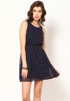 Only Blue Knee Length Dress