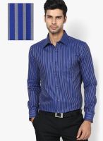 Park Avenue Blue Slim Fit Formal Shirt