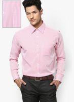 Park Avenue Red Slim Fit Formal Shirt