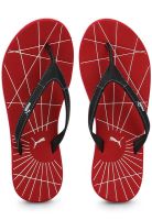 Puma Webster Red Flip Flops