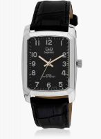 Q&Q Da72j512y-Sor Black/Black Analog Watch