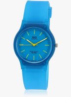 Q&Q Lac3j120y-Sor Blue/Blue Digital Watch