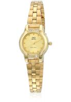 Q&Q S029-010Y Gold/Golden Analog Watch