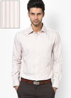 Raymond Beige Formal Shirt (Contemporary Fit)