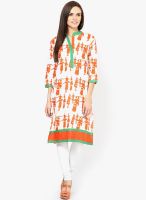 Shree Rust Printed Kurta