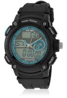 Sonata NE7989PP01J Black/Black Analog & Digital Watch