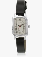 Sonata Ng87001sl04a Black/Silver Analog Watch