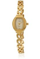 Timex Kn00 Golden/Silver Analog Watch