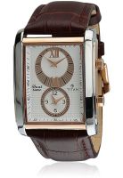 Titan Classique Nc9309Kl01J Brown/Two Tone Analog Watch