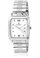 Titan Ne1581Sm01 Silver/Silver Analog Watch