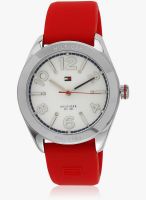 Tommy Hilfiger Nth1781258j Red/White Analog Watch