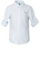 United Colors of Benetton Blue Casual Shirt