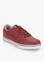 United Colors of Benetton Maroon Sneakers