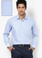 Van Heusen Blue Regular Fit Formal Shirt