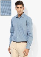 Van Heusen Blue Slim Fit Formal Shirt