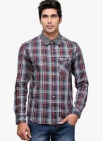 Yepme Black Checks Casual Shirts