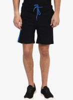 Yepme Black Solid Shorts