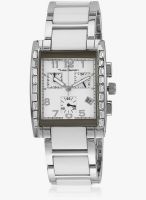 Yves Bertelin Ybscr6 Silver/White Chronograph Watch