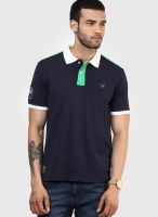 Allen Solly Blue Wimbledon Polo T-Shirt